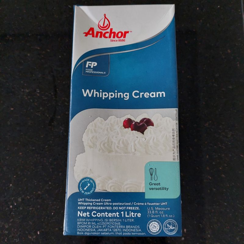 

Whipped Cream Anchor 1 liter