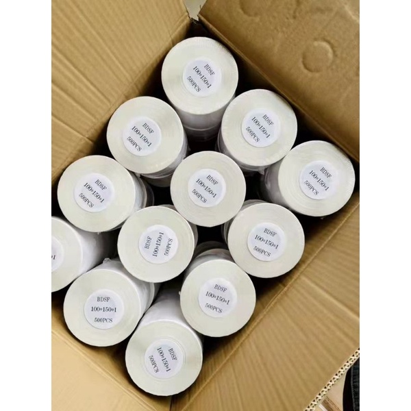 

Label Kertas Thermal Sticker label Termal Label 100 x 150mm label print resi kerta stiker resi (premium)