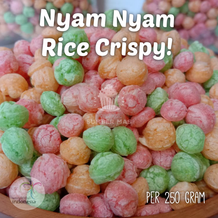 NYAM NYAM /RICE CRISPY / CRISPY RICE 500 GR / KILOAN