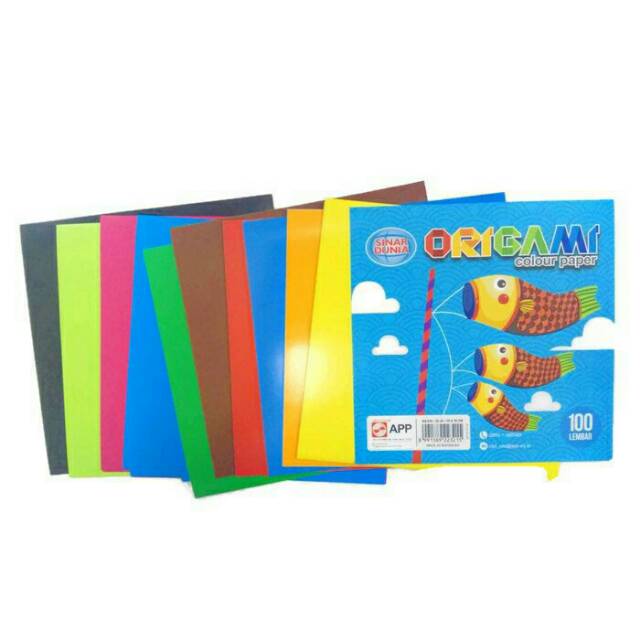 

Origami Besar sinar dunia 16x16 isi 100 lembar