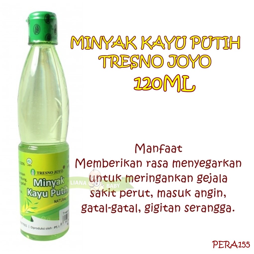 PERA155 MINYAK KAYU PUTIH TRESNO JOYO 120ml exp 12/2024