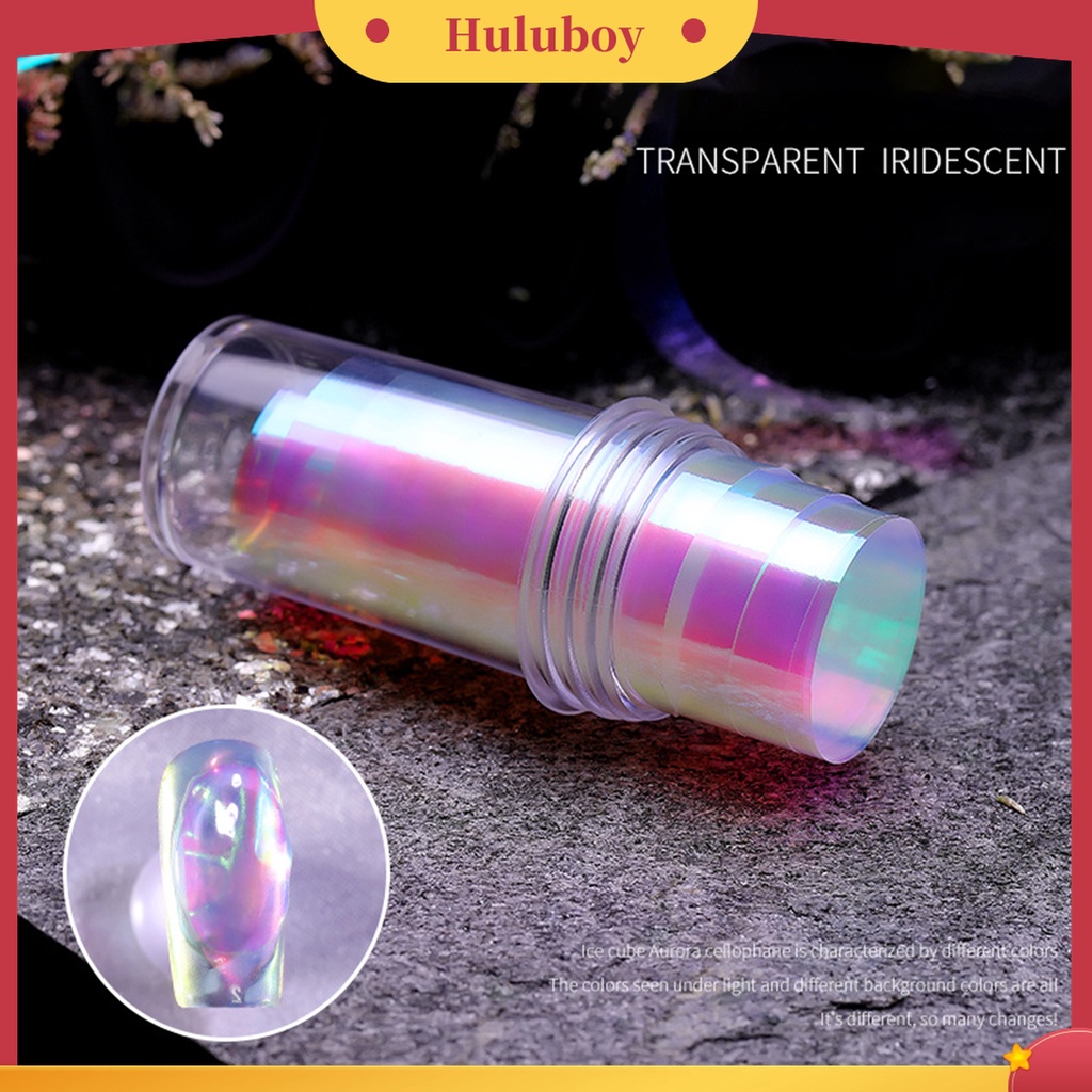 Huluboy Huluboy♡ Stiker Kuku Super Berkilau Untuk Dekorasi Nail Art