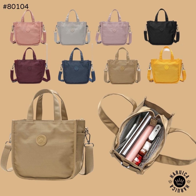 HARUICA BAG 80104 Tas Selempang Wanita Original Import - Tas Cewek Simple &amp; Classic Kekinian