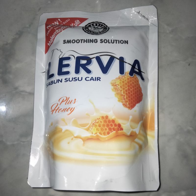 Lervia sabun cair refill 400 ml / Sabun refil lervia / lervia sabun refill.