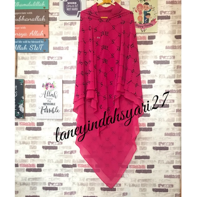 Preloved Khimar Berkha Sisesa