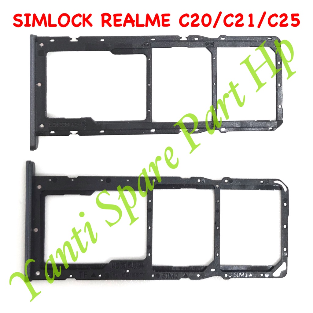 Simtray Sim Lock Realme C20 C21 C25 Original Terlaris New