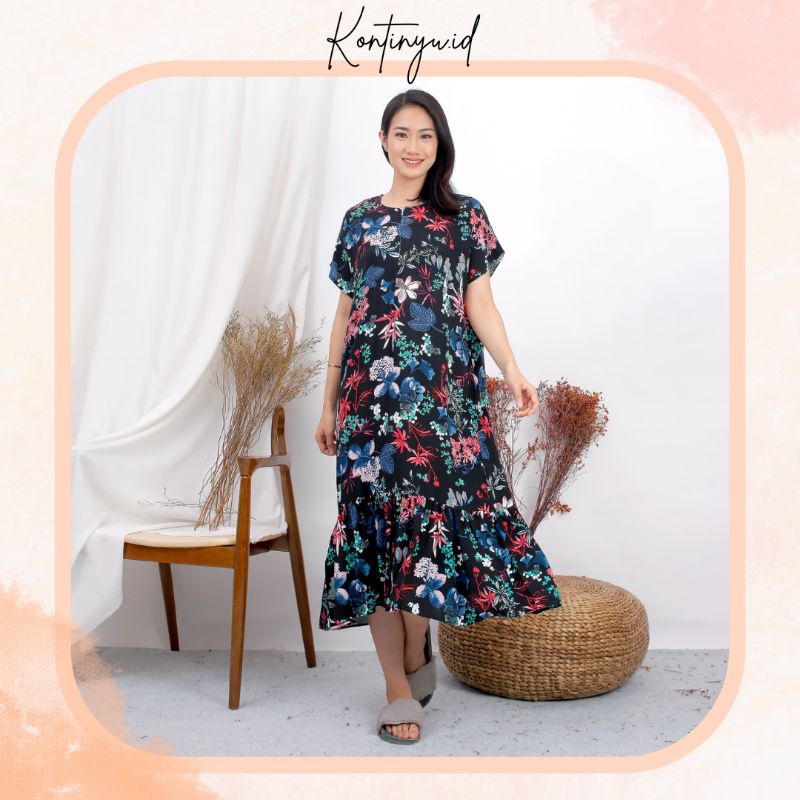 DASTER RAYON BUSUI REMPEL BAWAH SEMATA KAKI / HOMEYDRESS RAYON