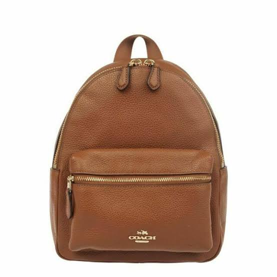 PRELOVED BACKPACK COACH LEATHER