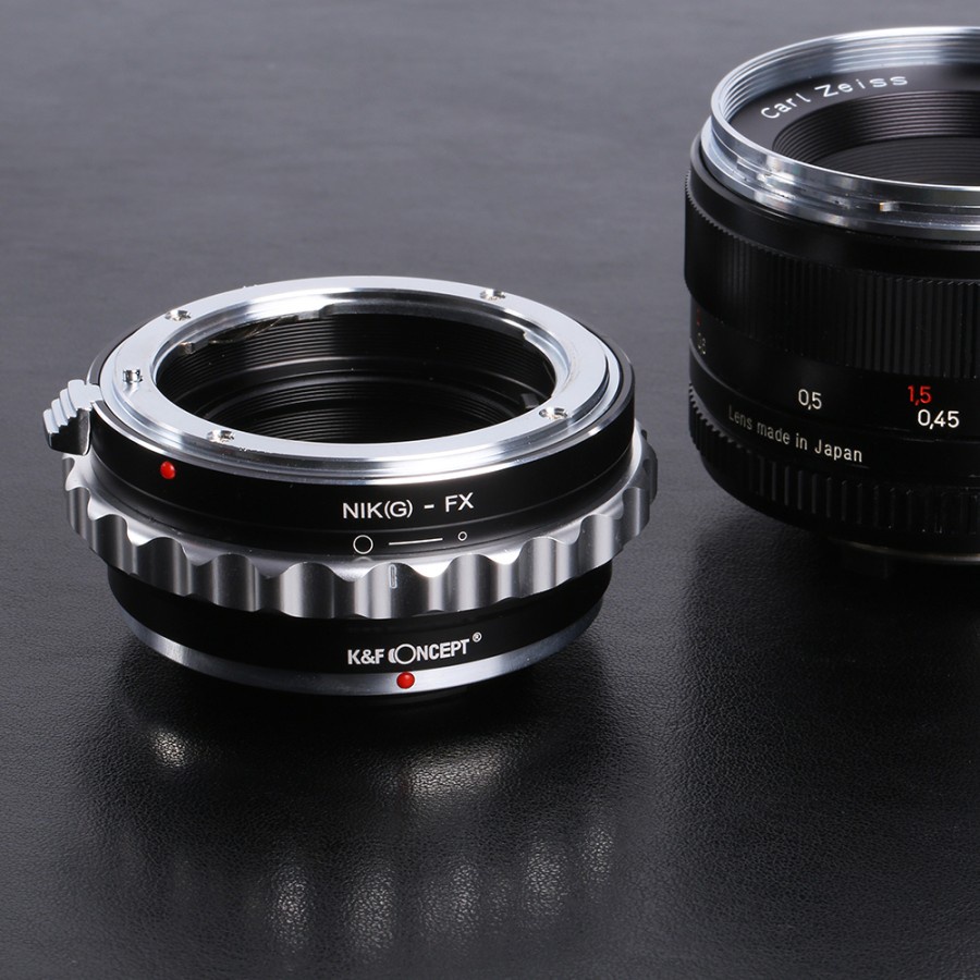 KNF Concept Lens Mount Adapter Nikon G to Fujifilm FX Mount