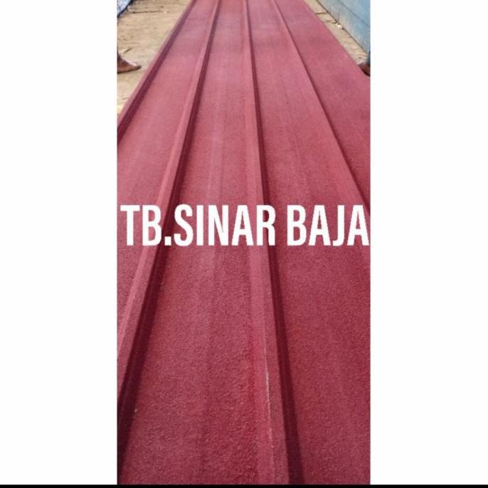 Buruan serbu] Atap Spandek Pasir 6 Meter x 0.30 / Atap Baja Ringan / Spandeck / Zinc