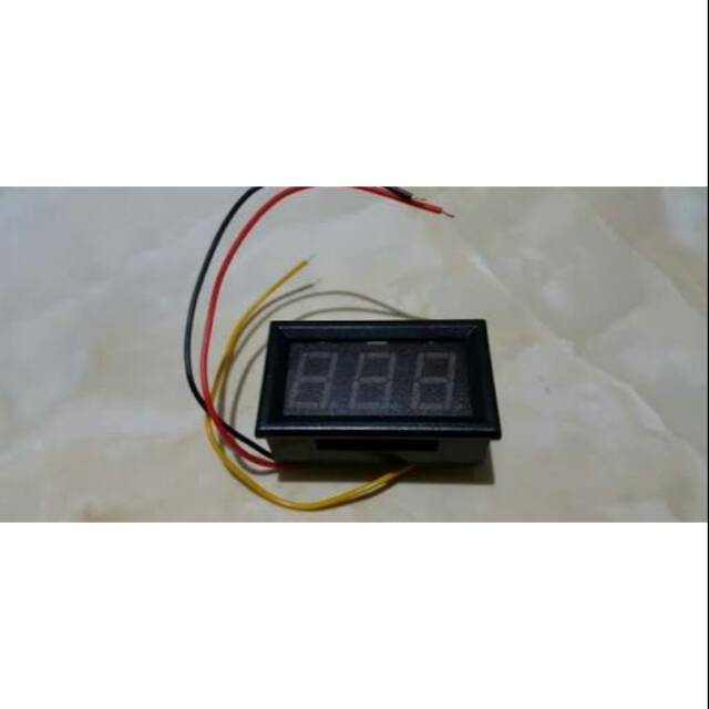Volt meter digital plus frame