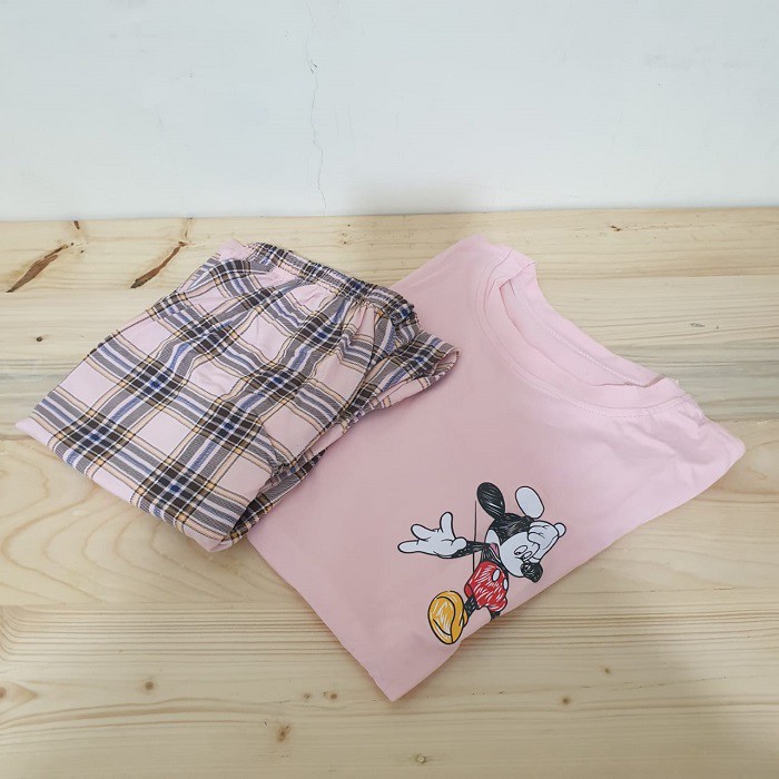 Mickey 2pc Outfit Set Long Pants 2660