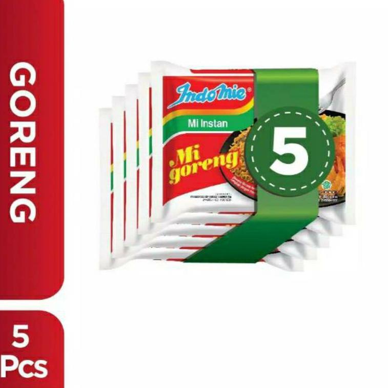 

Barang Bagus Indomi Goreng 5pcs x 85 gr !!