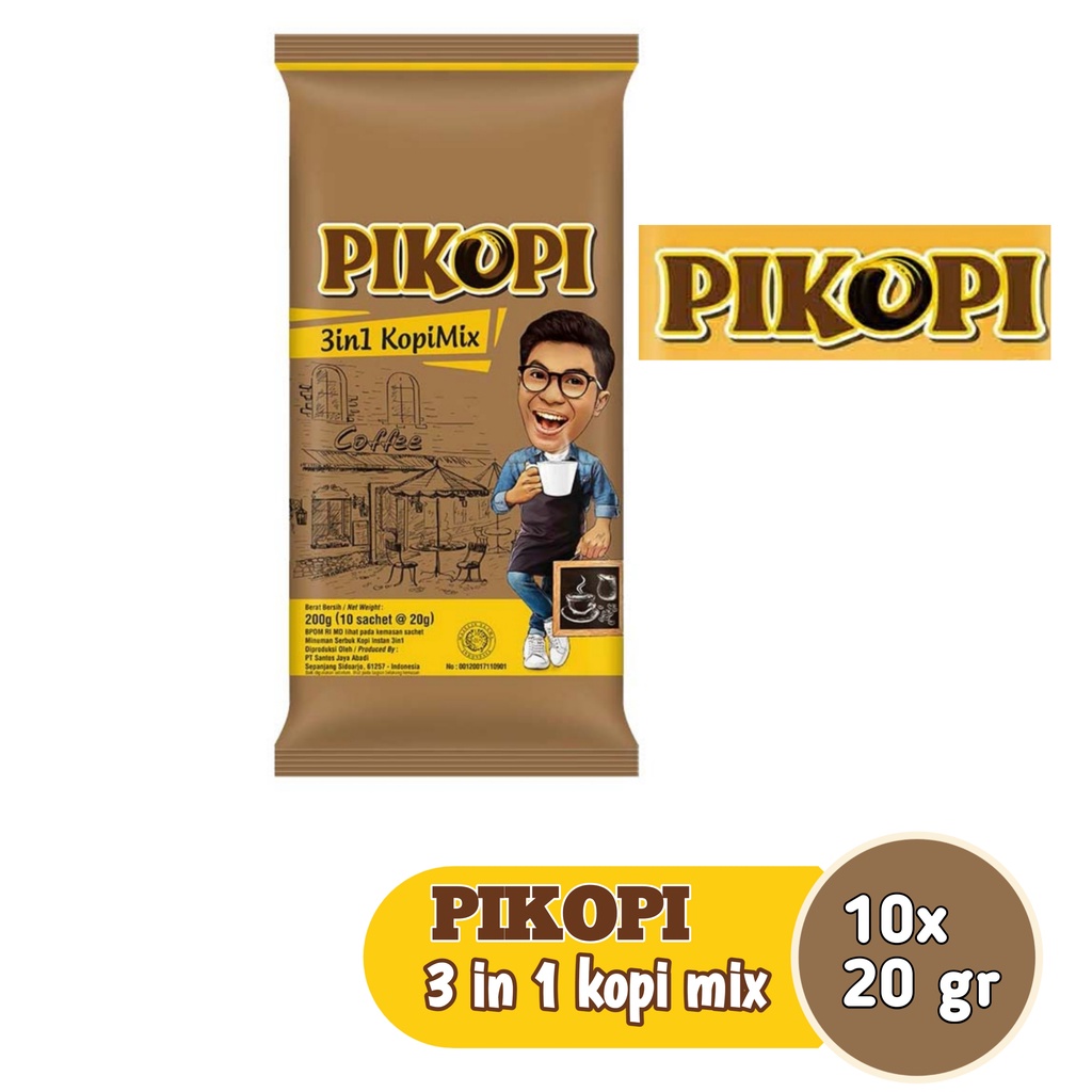 

Pikopi 3 in 1 kopi mix