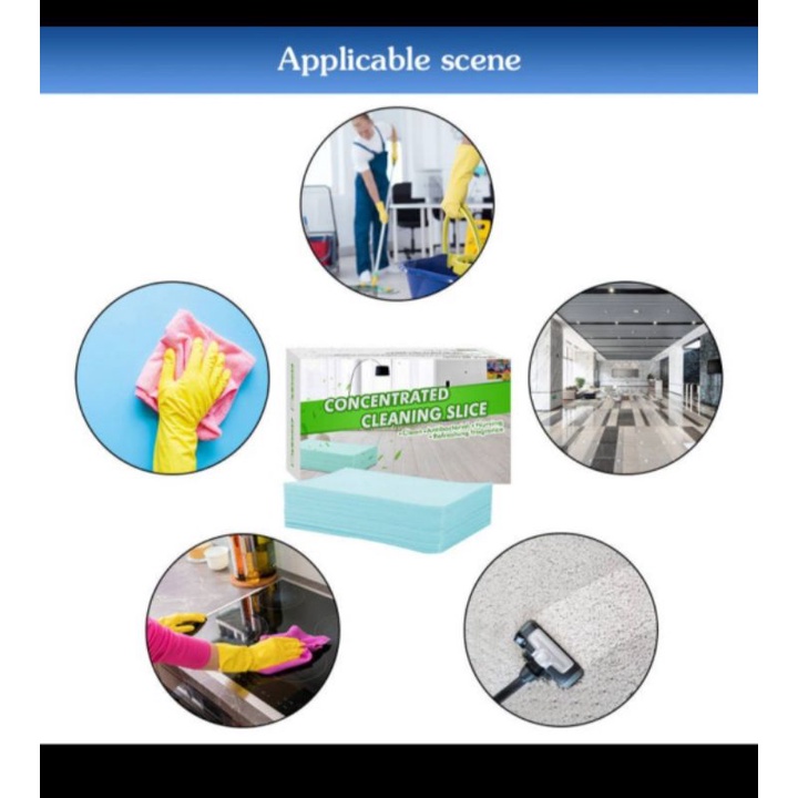 SABUN kertas pembersih lantai isi 30 lembar