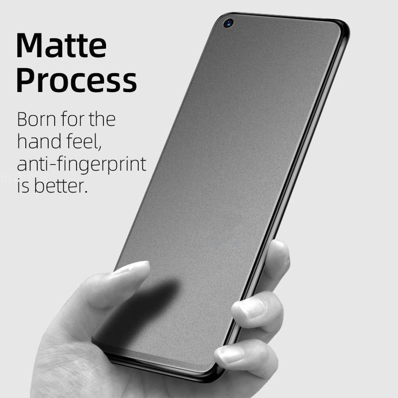 Matte Glass 9H Anti Glare Vivo Y12 Y12i Y12a Y12G Y12s Y15 Y15i Y15a Y15s Y16 Y17 Y17i Y19 Y11 Y11s Y67 Y7s Y70s Y71 Y73 Tempered Glass Anti Fingerprint