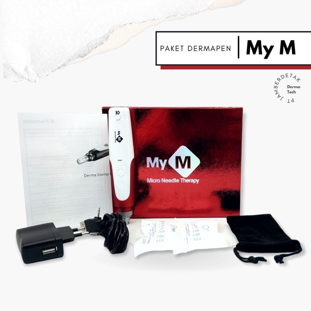 Mym original dermapen  for bb glow mts nutrisi serum stretchmark acne scars