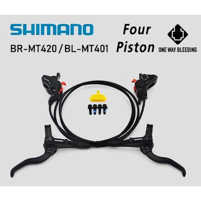 shimano hydraulic brakes set