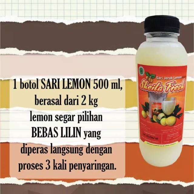 

Sari Lemon Sheila Fresh 500 ml