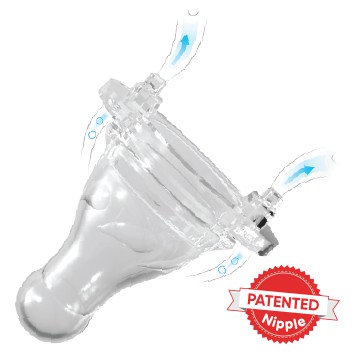 BABY SAFE Dot Untuk Botol Susu Bayi Slim Neck | Double Valves Slim Neck Nipple