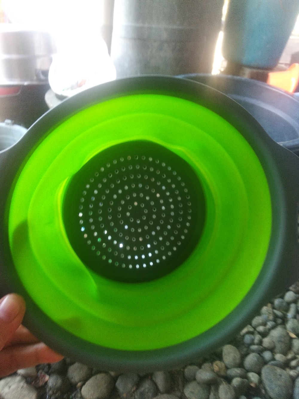 Tempat Sayur/tempat Buah Bisa Di Lipat / Temat Cuci Buah Dan Sayur