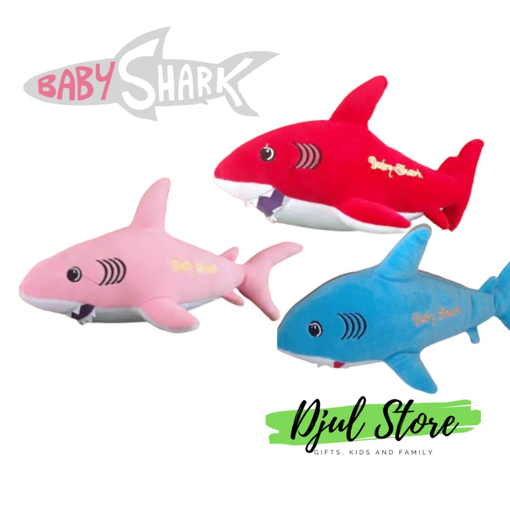 CUCI GUDANG boneka baby shark