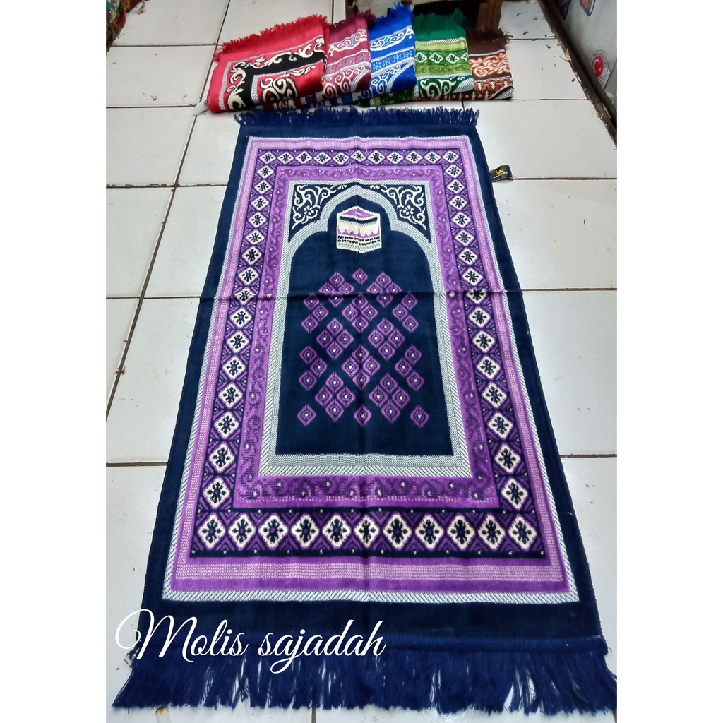 Sajadah Turki Tanggung Sajadah Anak Sajadah midi 55x110 Bulu tebal empuk murah