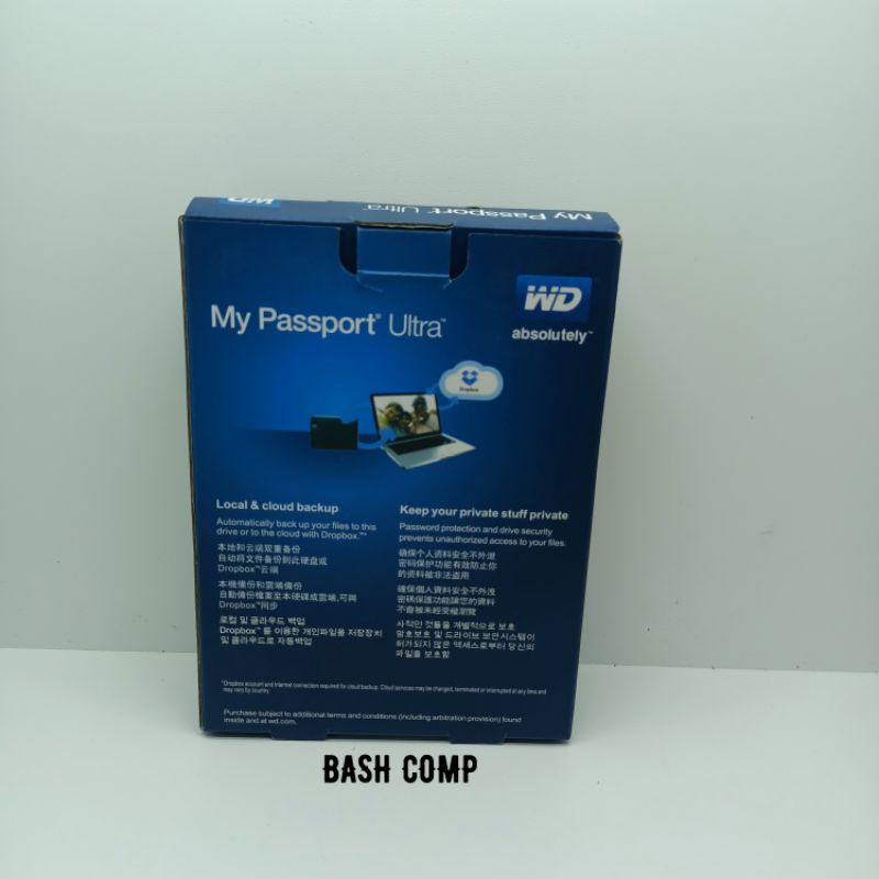 Hardisk Eksternal 500GB WD My Passport USB 3.0 HDD External 1TB WD