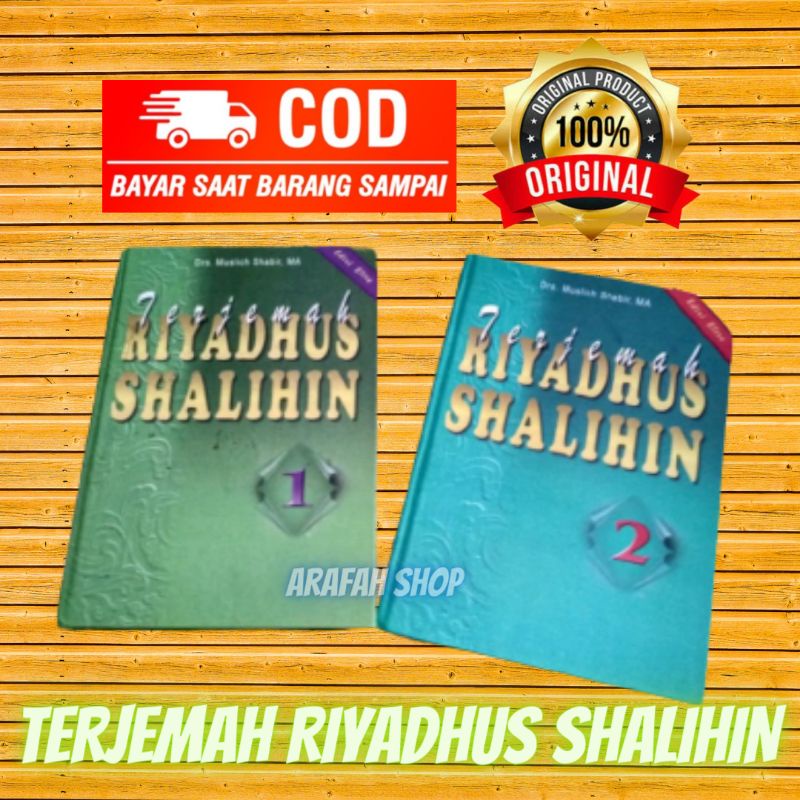 Terjemah Kitab Riyadhus Shalihin 2 Buku Jilid 1 2 Hc Ori Toha Putra
