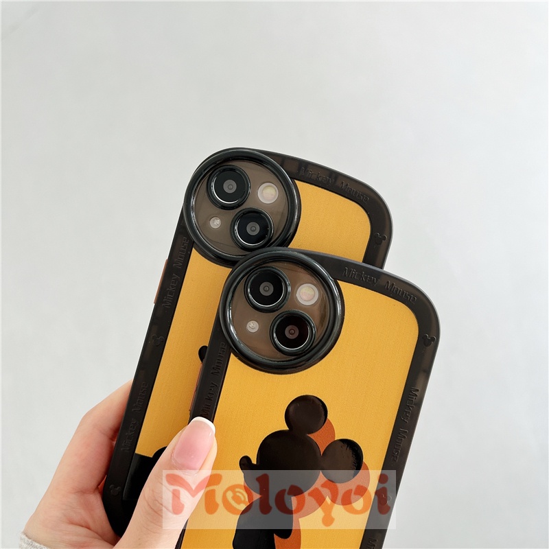 Soft Case Silikon Motif Mickey Mouse Untuk IPhone 11 13 12 Pro MAX 7 8 Plus XR X 6 6S Plus XS MAX SE 2020