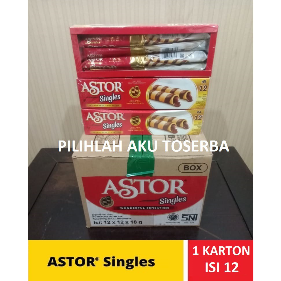 Astor Single Astor Singles 14 gr - 1 KARTON ISI 12 BOX