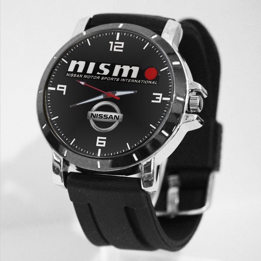 Jam Tangan Watch Rubber Custom Nissan Nismo Murah dan Terbaru