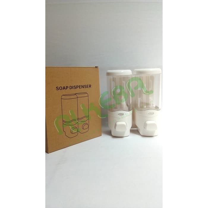 Double Soap Dispenser Type F1101-A  Tempat Sabun Cair Double