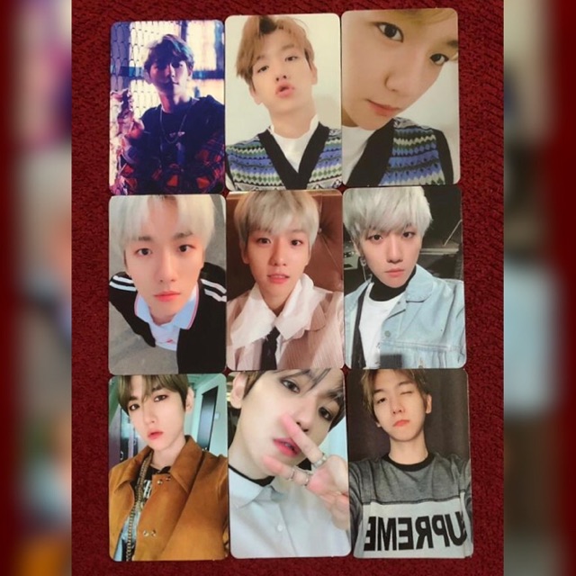 Baekhyun Photocard Coming Over Blooming Days Universe