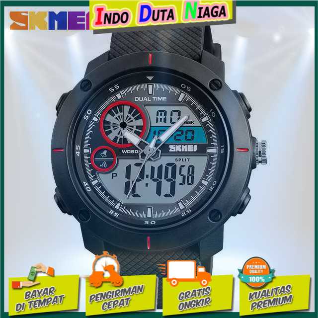 IDN - SKMEI Jam Tangan Digital Analog Pria - 1361