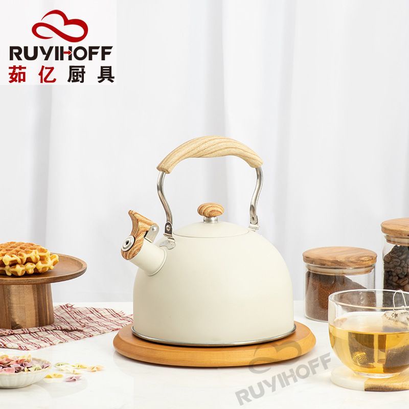 BPT - WKTL1108 Teko Ruyihoff 2.5L / Ketel Handle Kayu / Kettle Hometown