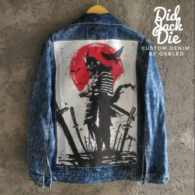 custom jaket denim