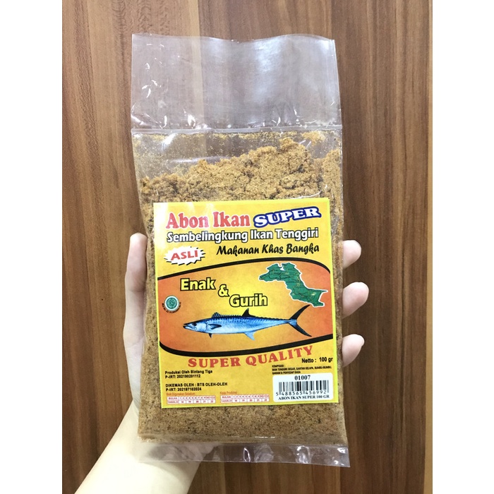 

sambelingkung ikan tenggiri 100gr / abon ikan / abon bangka