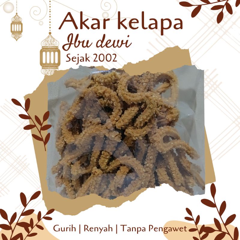

Akar kelapa Ibu Dewi
