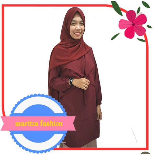 ATASAN TUNIK REMAJA MUSLIMAH TERBARU 2020 / ATASAN MUSLIMAH TRENDY