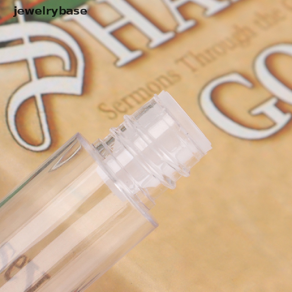 5 Pcs Botol Kosong Mini Transparan Ukuran 10ml Untuk Maskara