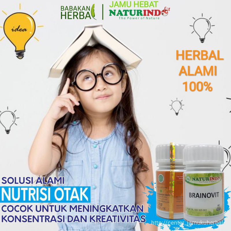 COD OBAT HERBAL VITAMIN NUTRISI OTAK.ASUPAN VITAMIN OTAK BRAINOVIT NATURINDO