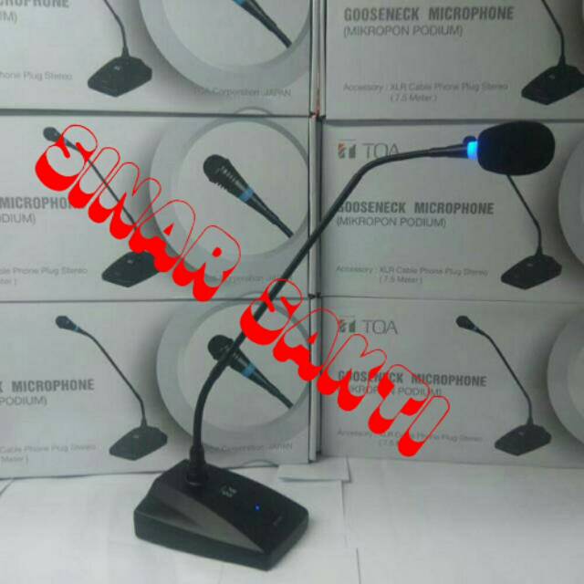 PROMO MIC PODIUM/GOOSENECK TOA ZM 380 AS ( ORIGINAL )