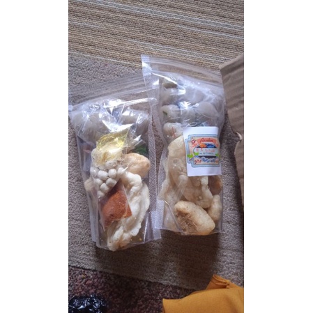 

baso aci ayam suir dan telor puyuh homemade