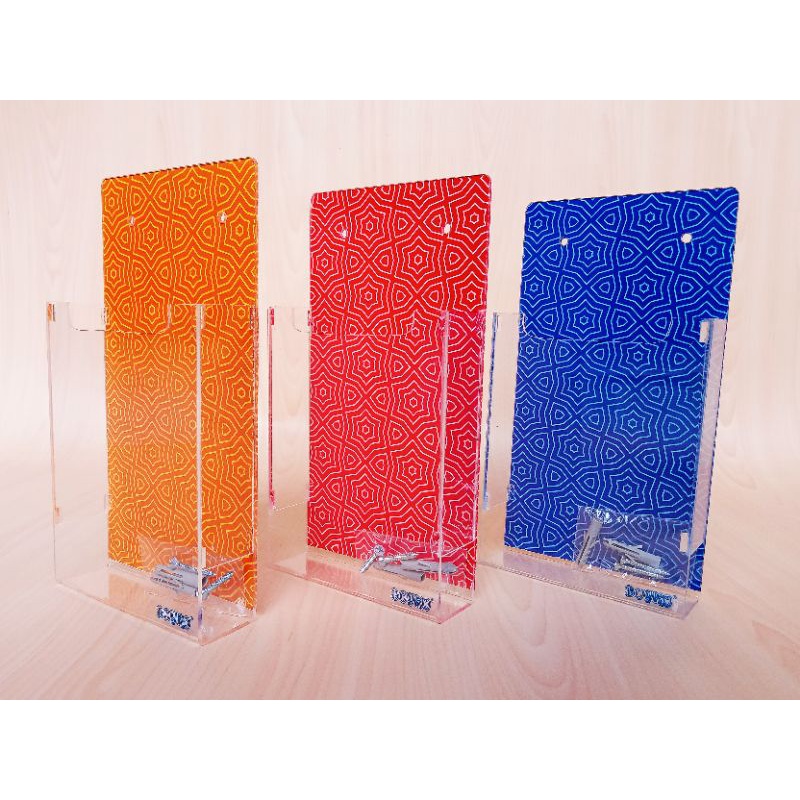 

Tempat brosur dinding/wall Display Brosur Acrylic A6