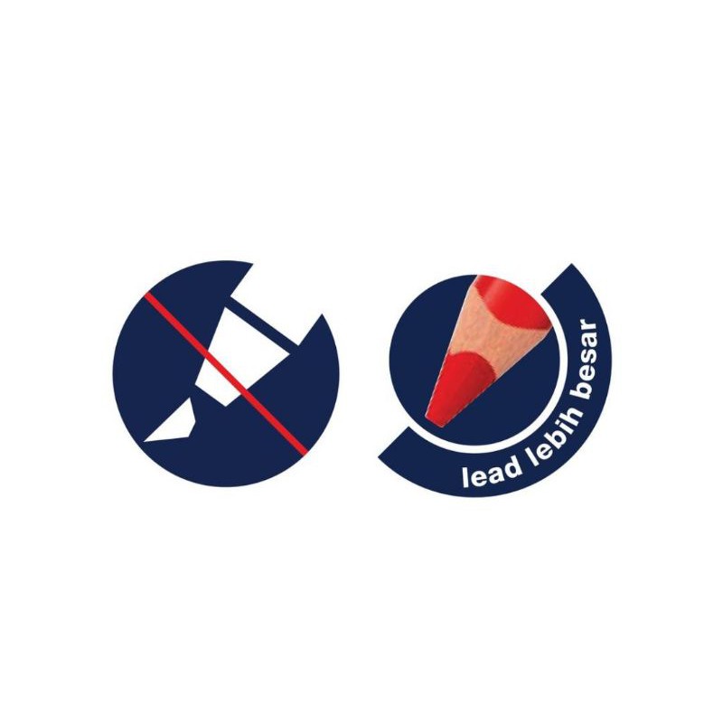 

RK watercolour 12 panjang pensil cat air faber castell