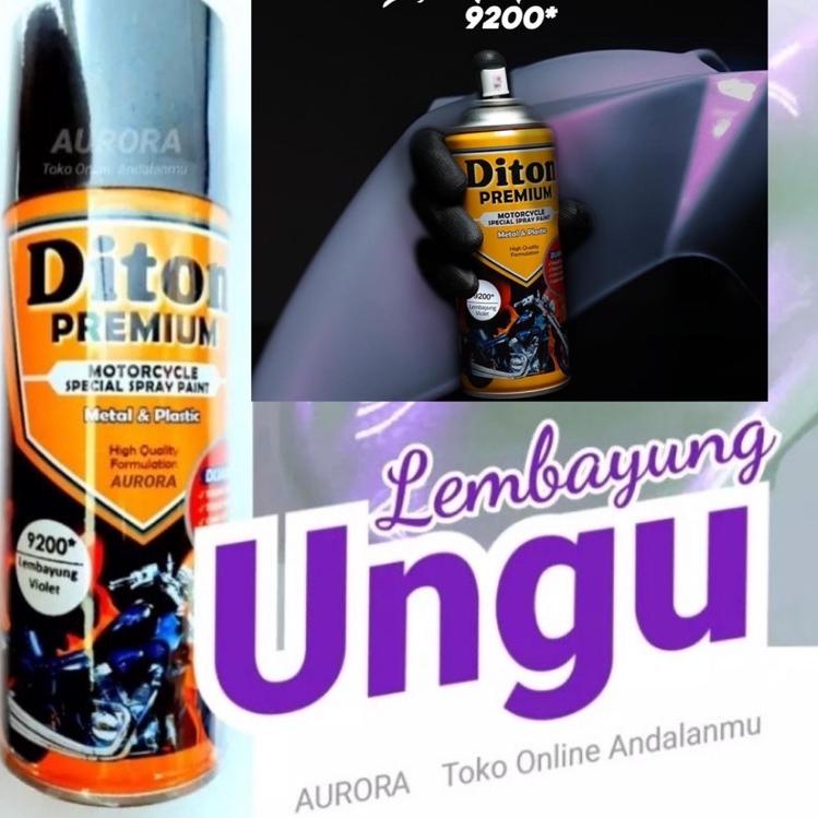 Siap Kirim.. Pilox Diton Premium Lembayung Violet 9200 Cat Ungu Putih 400ml Pilok Pylox