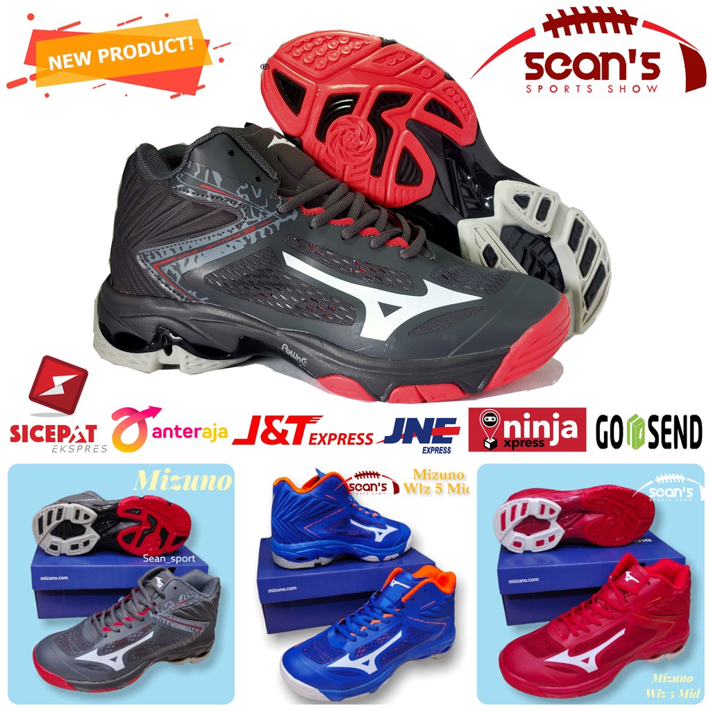 SEPATU VOLI MIZUNO VOLLEY MIZUNO WAVE LIGHTNING Z5 MID WLZ5 PREMIUM IMPORT VIETNAM Sepatu Mizuno Wlz