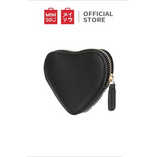 MINISO Dompet Koin Wanita Heart Jantung Motif Lucu 