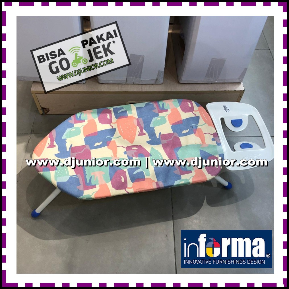 INFORMA - LAREIA MEJA SETRIKA TABLETOP / PAPAN STRIKA LIPAT DUDUK / IRONING BOARD